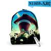 Mochila Escolar Transfronteriza 3D Amazon Mochila Pirata Casual Mochila Bolsa para Hombres y Mujeres Llavero Mochila Escolar