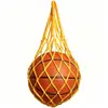 Bolsa de basquete espessa, bolsa de rede para basquete, bolsa de rede para futebol e vôlei, bolsa de armazenamento para treino esportivo, bolsa de basquete