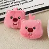 Broche de Pelúcia Castor Pequeno Pingente Acessório DIY Bolsa Sapato Acessório de Cabelo Boneca Ruby Loopy Acessório Ornamento