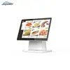 Jiebao Fast Food Chá de Leite Caixa Registradora Touch All-In-One Máquina Catering Tela de Toque Indústria Varejista de Roupas Caixa Registradora
