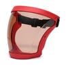 Explosiones transfronterizas nueva máscara protectora de cara completa HD transparente a prueba de polvo a prueba de salpicaduras pc máscara deportiva para montar en stock