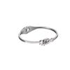 Pulsera de acero de titanio para mujer, pulsera de ojo del diablo, 100 idiomas, te amo, tiembla, explosiones rojas netas, outlet de fábrica