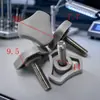 Fabricante de origem 30#m6 triângulo branco azul cinza PP nylon plástico cabo rosca de parafuso de plástico
