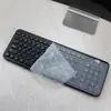 Película protectora para teclado Bluetooth inalámbrico Logitech K780, a prueba de polvo, impermeable, cubierta de silicona cóncava-convexa para Logitech