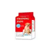 Em estoque, vários tamanhos disponíveis: Almofadas de urina para cães e gatos, fraldas absorventes espessadas, almofadas absorventes com base adesiva, almofadas de urina domésticas, desodorizantes