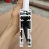Mesa de escritório moderna acessórios de mesa para funcionários liga de alumínio viga multifuncional tela de desktop viga um metro