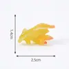 Simulación Verdura Luminosa Pimiento Berenjena Lechuga Casa de Muñecas Decoraciones DIY Accesorios Miniatura Pequeños Adornos