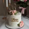 Flor de Acrílico Estrela de Cinco Pontas Decoração de Bolo Feliz Aniversário Infantil Plug-in Suprimentos de Festa Desconto para Grande Quantidade