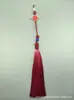 Venda direta em estoque de acessórios de borla bordada para roupas infantis, Hanfu, acessórios para trajes Tang, pingentes, borlas requintadas para DIY