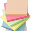 50 notas adhesivas fluorescentes de colores para estudiantes, material de oficina, notas adhesivas.