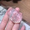Colgante de Cristal Blanco Natural Cristal de Té Rosa Fénix Zorro de Nueve Colas marca diy pulsera suéter cadena accesorios cristal transparente