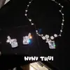 Joyería Italiana Vintage Flor Enredadera Azúcar Cúbico Gema Mariposa Collar Banquete Boda Mariposa Zirconia Pendientes conjunto
