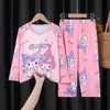 Pijama Infantil para Meninos, Novo Estilo Primavera e Outono 2026, Conjunto Fino de Manga Longa, Roupa de Casa Princess da Moda para Usar ao Ar Livre