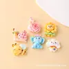 Accesorios de Resina de Dibujos Animados de Flores y Abejas Hechos a Mano Pegamento Crema Pinza para el Cabello Lazo para el Cabello Flor para Zapatos Decoración Materiales