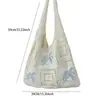 Bolso Tejido Hueco de Nuevo Estilo Transfronterizo para Mujer, Bolso de Mano Tejido para Vacaciones de Verano en la Playa, Bolso de Hombro Estilo Ins