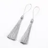 Borla borla de poliéster estilo chino marcapáginas ropa DIY accesorios pequeños para colgar orejas decoración de joyería borla accesorios para cortina