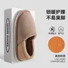 Sapatos Antiderrapantes Pós-parto para Mulheres, adequados para primavera, verão e outubro, pós-parto, primavera e outono, uso doméstico, sola macia, respiráveis, quentes, chinelos de algodão com calcanhar fechado