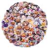 50 Adesivos de Grafite Fofos de Halloween para Celular, Copo de Água, Estojo de Papelaria, Adesivos Decorativos Impermeáveis Criativos para DIY