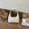 Bolso de mano transfronterizo de alta gama con lunares dulces, bolso de hombro de moda y tendencia con bloques de color, bolso cruzado chic y fresco estilo coreano