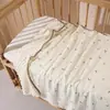 Toalla de Baño de Gasa para Bebé Transfronteriza, Manta de Siesta Clase A para Recién Nacidos, Suave, Absorbente, Manta Multifuncional para Recién Nacidos