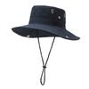 Sombrero de pescador para hombre, sombrero de sol para pesca al aire libre, sombrero de cubeta para camping al aire libre, sombrero de sol para sitio de construcción, sombrero de ala grande