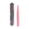 [En Stock] Pinzas para Cejas de Acero Inoxidable Pinza para Cejas de Alta Calidad Pinzas de Precisión Herramientas de Belleza Pinzas para Pestañas 96 Pinzas