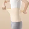 Faja cálida con bolsillos, forrada de polar, para mujer, protege la cintura del frío y previene resfriarse, adecuada para otoño e invierno, diseño de doble bolsillo para dormir en habitaciones con aire acondicionado