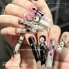 Anel Perfurado Dopamina Acessórios para Nail Art Venda Quente Transfronteiriça Rebite Metálico Redondo Pedras de Strass para Unhas Decorações DIY