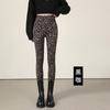 Leggings com Estampa de Leopardo para Mulheres, Novo Estilo de Primavera, Controle da Barriga, Levanta Bumbum, Emagrecedor Shark Pants, Cintura Alta, Calça Yoga Barbie Forrada com Fleece