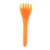 Peine de masaje de cinco puntas en stock para rascar la cabeza, masaje de puntos de acupuntura de meridianos, raspado del cuero cabelludo, peine pequeño portátil, herramienta de masaje