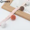Renda de Cortina com 4,7 cm de Largura para Quarto Infantil Acabamento Lateral Renda com Borla de Bola de Amora Três Cores Sofá Têxteis Domésticos Acessórios Decorativos