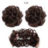 [Listo para envío transfronterizo] Peluca con banda para el cabello rizado, bolsa para el cabello, diadema europea y americana con moño esponjoso, banda para el cabello, fabricante de moño flor
