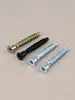 Tornillos de cabeza avellanada de hexágono interior, tornillos para madera de cabeza ranurada recta, tornillos para gabinetes de cocina, tornillos autorroscantes para muebles M5M6M7