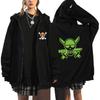 Sudadera con cremallera de anime Otoño e Invierno One Piece Chaqueta de forro polar impresa de Solon Sudadera deportiva casual para hombre y mujer