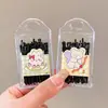 Pinza Lateral Negra Invisible para Flequillo, Pasador para Niños y Adultos, Pinza Lateral Pequeña para Accesorios de Cabello de Niñas