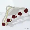 Nuevo Clip para el Cabello de Aleación Galvanizada con Mariposa Estilo Coreano Fresco y Dulce para Mujer, Clip de Tiburón para la Parte Posterior de la Cabeza, Accesorio para el Cabello, Otoño 2025