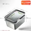 Bandeja de té de acero inoxidable con drenaje, Mesa de té pequeña para el hogar que drena agua, Juego de té Kung Fu, Bandeja de preparación en seco, Juego de doble capa