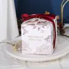 Nuevas Cajas de Dulces Creativas Pintadas a Mano y Estampadas en Oro, Bolsas Sencillas de Dulces para Boda, Cajas de Dulces para Boda Frescas y Sencillas Estilo Bosque