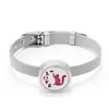 Pulsera de Aromaterapia Pulsera Hebilla para Aceite Esencial Hebilla de Acero de Titanio Reloj Ajustable con Pulsera Árbol de la Vida Fábrica Outlet