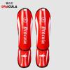 Leggings de Boxeo Sanda Fighting Muay Thai Leggings Gruesos con Estribo Espinilleras para Adultos y Niños Equipo Protector Leggings de Taekwondo