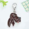 Nuevo Llavero Metálico Creativo de Nicho Perro Mascota Dibujo Animado Lindo Colgante Cierre de Langosta Encanto para Bolso Venta al por Mayor
