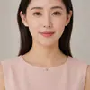 Estilo coreano ins minimalista cadena clavicular de una sola cuenta para mujer accesorios combinables diseño simple de nicho sentido de la moda collar de cuenta redonda Frijol Dorado