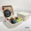 Kit de Costura Completo para DIY em Casa, Ferramentas de Costura Portáteis para Viagem, Conjunto de Caixa de Costura Doméstica, Em Estoque, Dropshipping de Peça Única Disponível