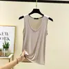 Verano Nuevo Talla Grande Banda para el Pecho MM Gordita Anti-Exposición Delgado Modal Wrap Chest Nuevo Chaleco Pequeño Prenda Interior Top