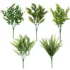 Cientos de Populares Ramilletes de Eucalipto Artificial para Patios Exteriores y Jardines, Arreglos Florales, Decoración Suave, Paisajismo, Plantas Verdes Simuladas, Flores Artificiales