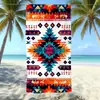 Toalla de Playa de Microfibra Transfronteriza con Logo Personalizado, Absorbente de Agua, Secado Rápido, Toalla de Baño de Terciopelo Doble Cara Estampada, Hecha a Medida para Comercio Exterior