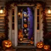 Pegatinas de vidrio para ventanas y puertas con temática de Halloween, impermeables y a prueba de aceite, nuevas pegatinas de pared de fondo para decoración de fiestas de Amazon, pegatinas para puertas