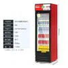 Vitrina Refrigerada Puerta Única Gabinete para Bebidas Congelador de Doble Puerta Comercial Refrigerador Supermercado Gabinete de Conservación de Cerveza Vertical