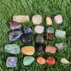 Grava de Cristal Natural Grano Grande Cristal Colorido Piedra Rodada Gema para Niños Piedra para Pecera Decorativa Piedra de Paisaje Desmagnetización
