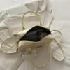 Bolso de mano nuevo transfronterizo para mujer, bolso de nicho de moda nuevo para el verano de 2026, bolsa tipo bowling de gran capacidad